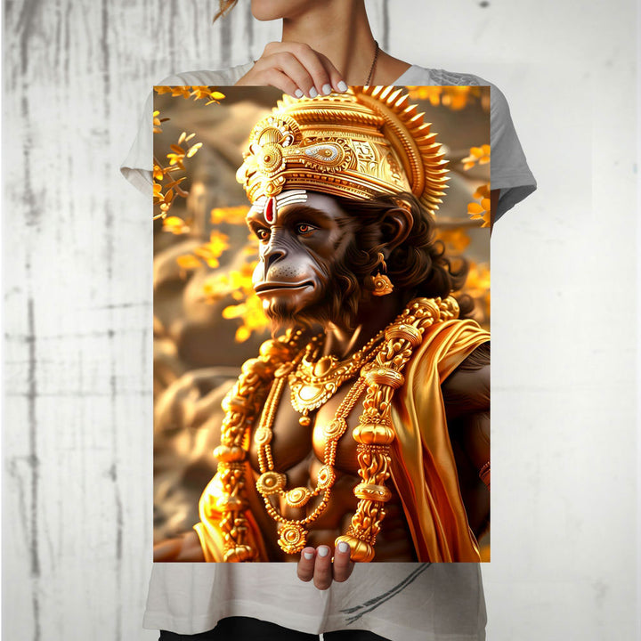 Metal Poster - Lord Hanuman LH01