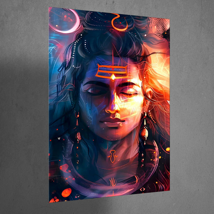 Metal Poster - Lord Shiva LS05