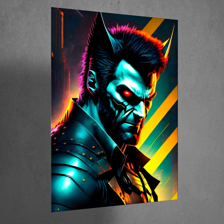 Metal Poster - Superhero Wolverine WOL04