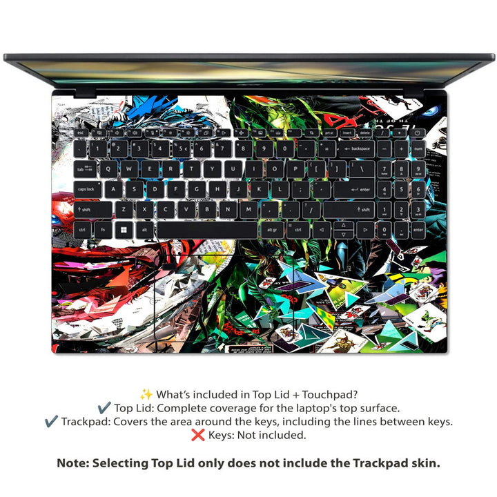 Acer Laptop Skin - Jokers Chaos