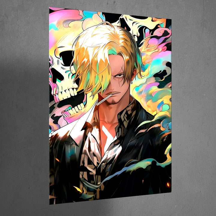 Metal Poster - One Piece Sanji OP53