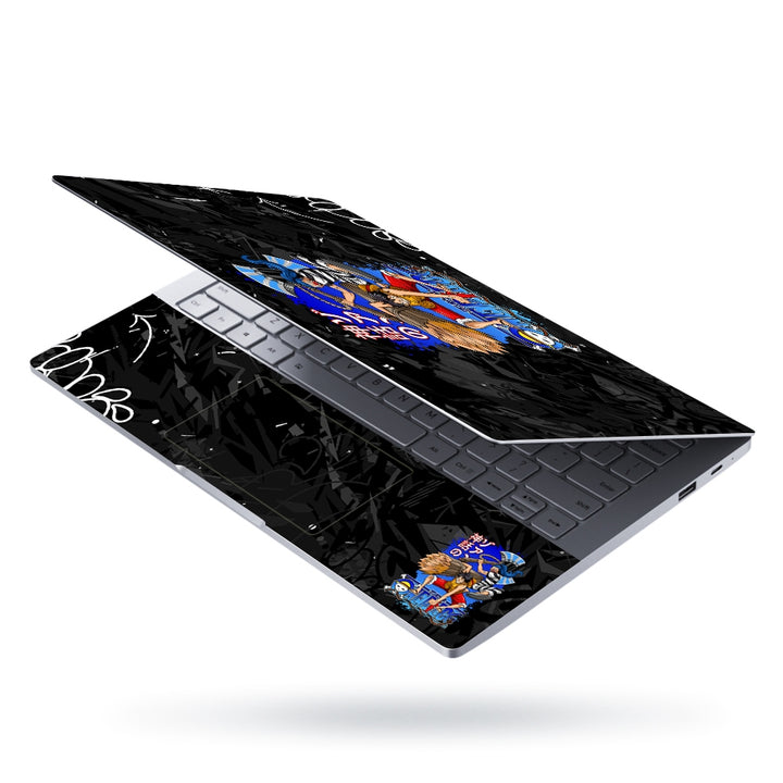 Laptop Skin - One Piece Anime Action DS24