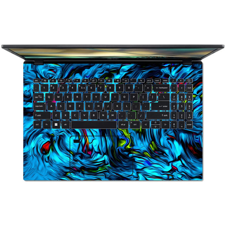 Acer Laptop Skin - Blue Design