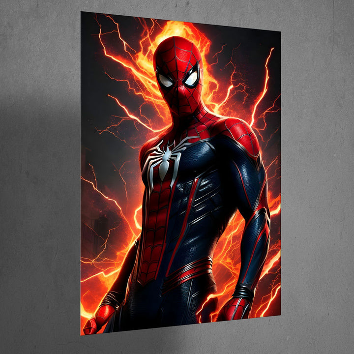 Metal Poster - Superhero Spiderman SM03