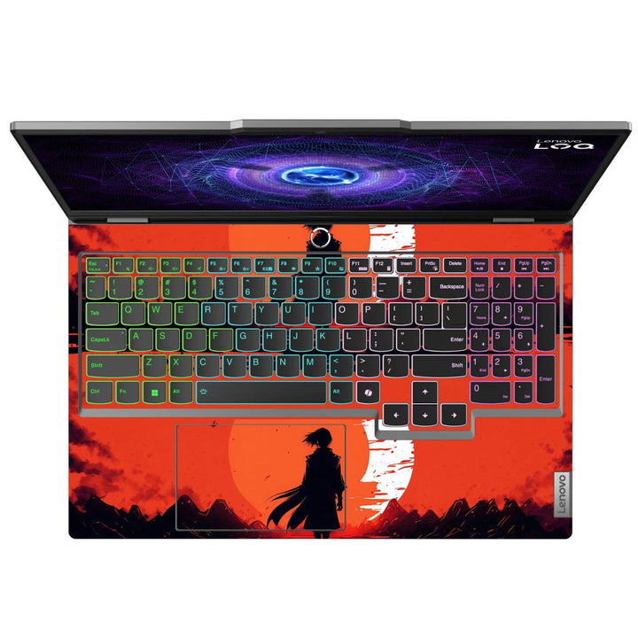 Lenovo LOQ Laptop Skin - Girl Watching Full Blood Moon