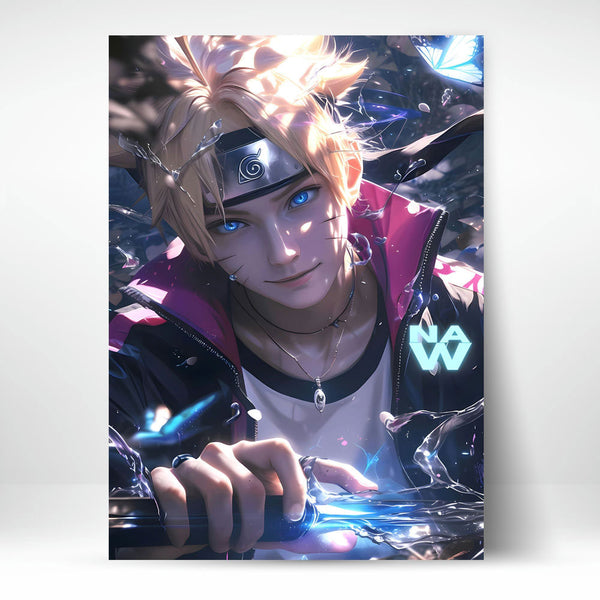 Metal Poster - Boruto Uzumaki