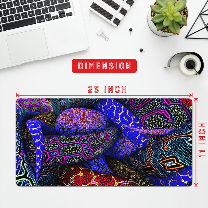 Anti-Slip Desk Mat Gaming Mouse Pad - Paisley Dreams