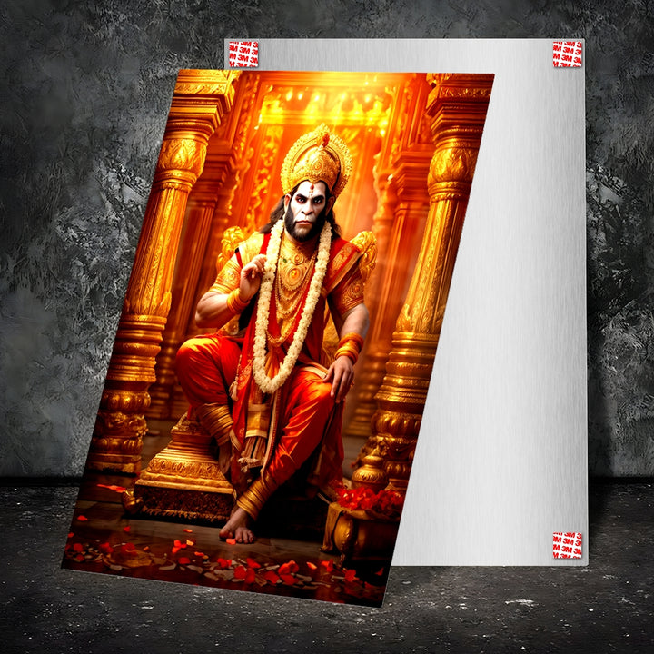 Metal Poster - Lord Hanuman LH05