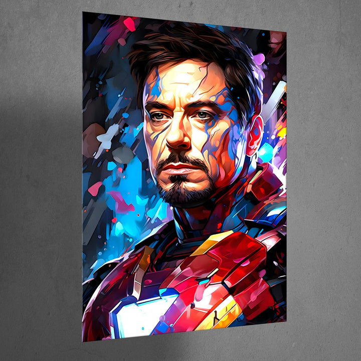 Metal Poster - Superhero Iron Man IM09