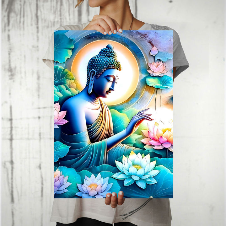 Metal Poster - Lord Buddha LB02