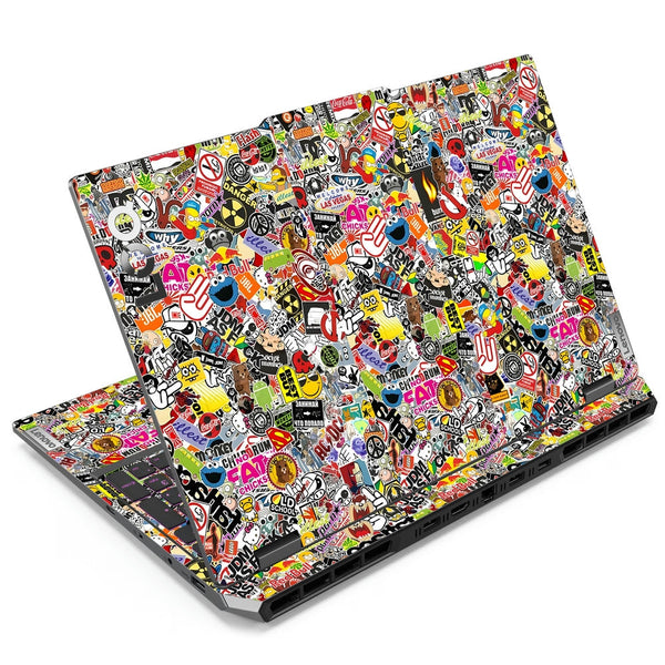 Lenovo LOQ Laptop Skin - Hand Sticker Bomb