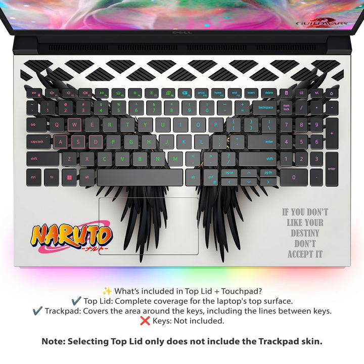 Dell Laptop Skin - Anime Nar Wings