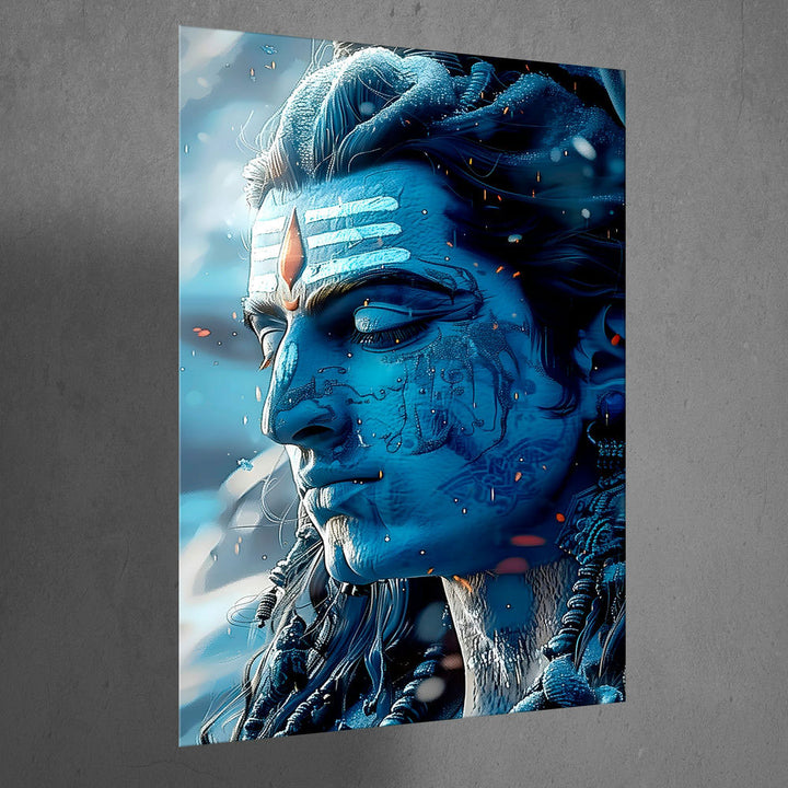 Metal Poster - Lord Shiva LS01