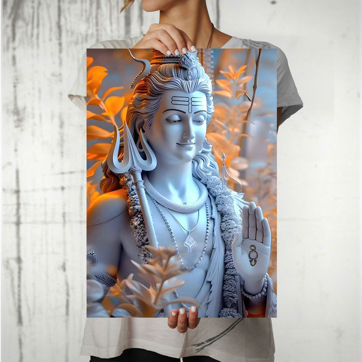 Metal Poster - Lord Shiva LS03