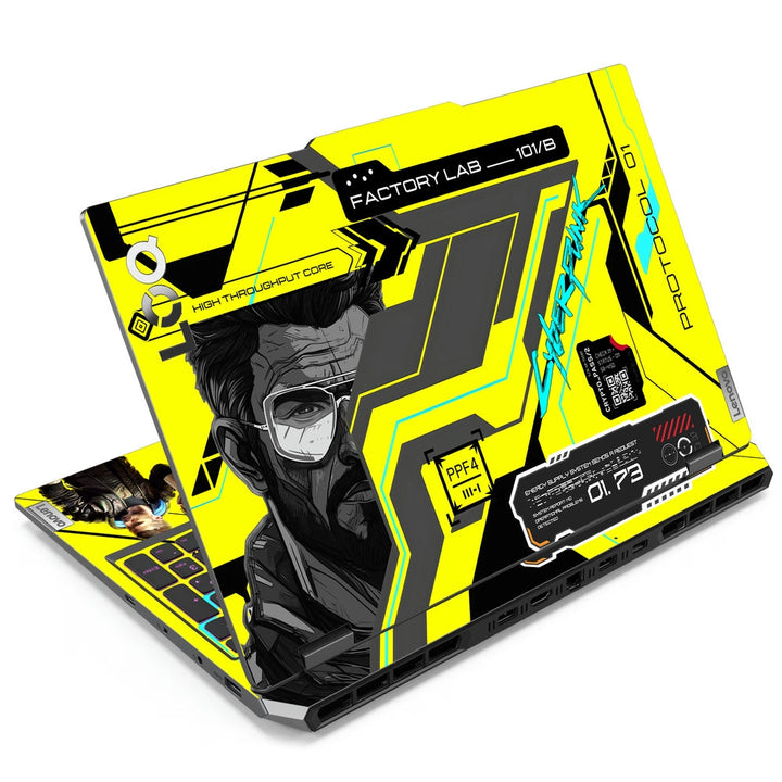 Lenovo LOQ Laptop Skin - Cyberpunk Neon Outlaw