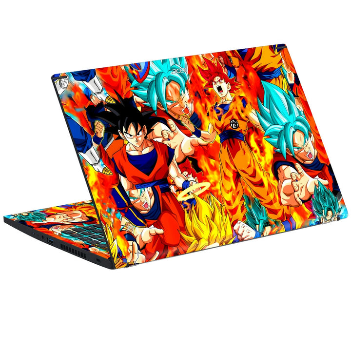 Acer Laptop Skin - Dragon Ball Super Saiyans