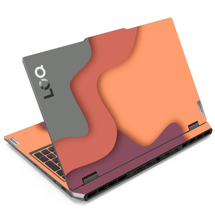 Lenovo LOQ Laptop Skin - Layered Paper Cutout Design