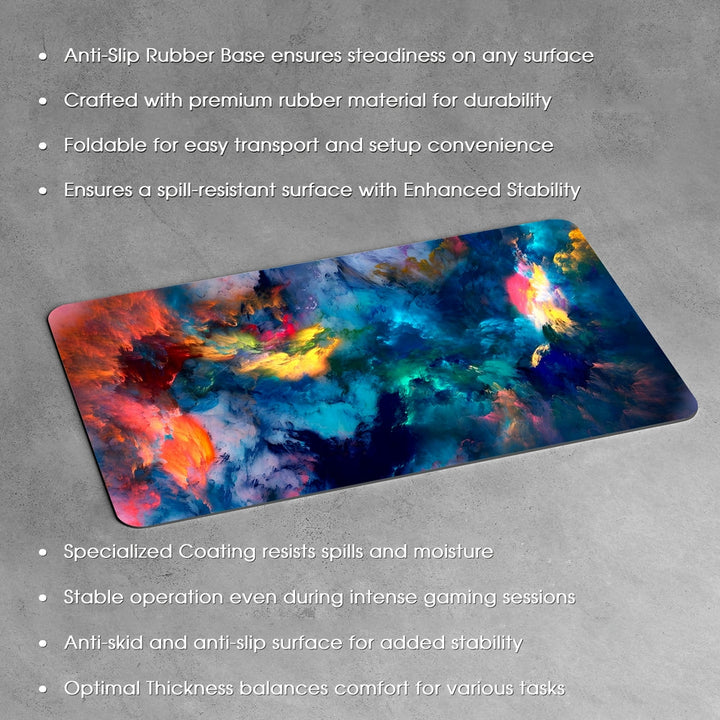 Anti-Slip Desk Mat Gaming Mouse Pad - Galactic Explosion