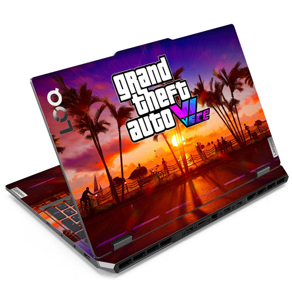 Laptop Skin - GTA 6 Tropical Glow