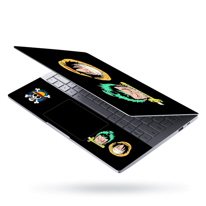 Laptop Skin - Monkey D Luffy Zoro Face