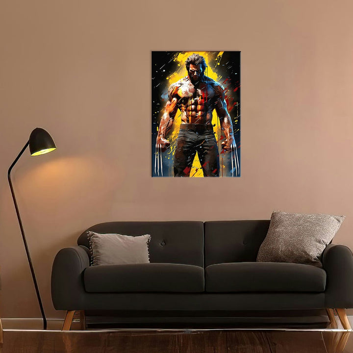 Metal Poster - Superhero Wolverine WOL02