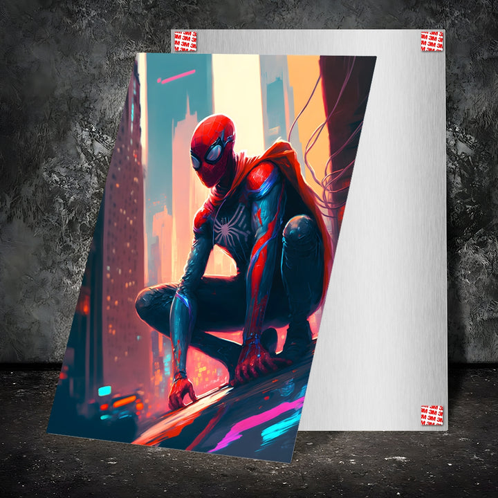 Metal Poster - Superhero Spiderman SM17