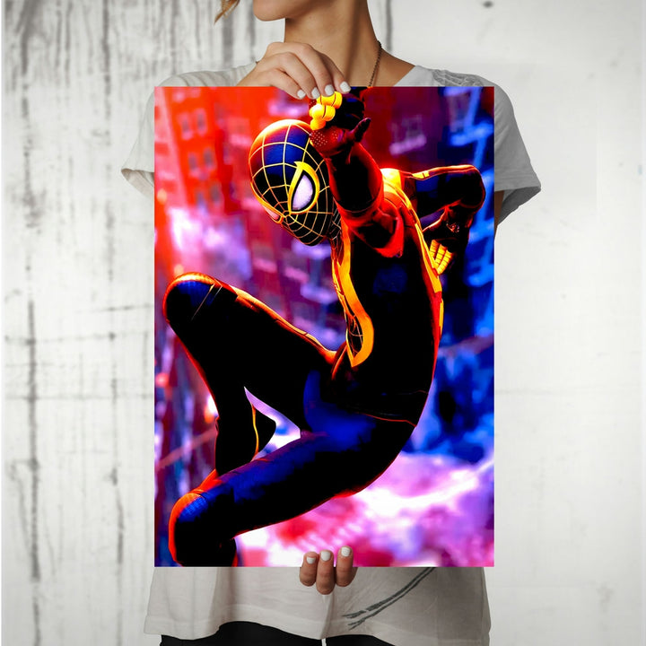 Metal Poster - Superhero Spiderman SM13