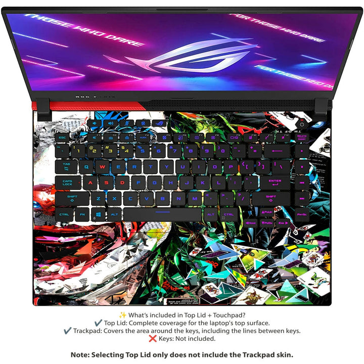 Asus Laptop Skin - Jokers Chaos