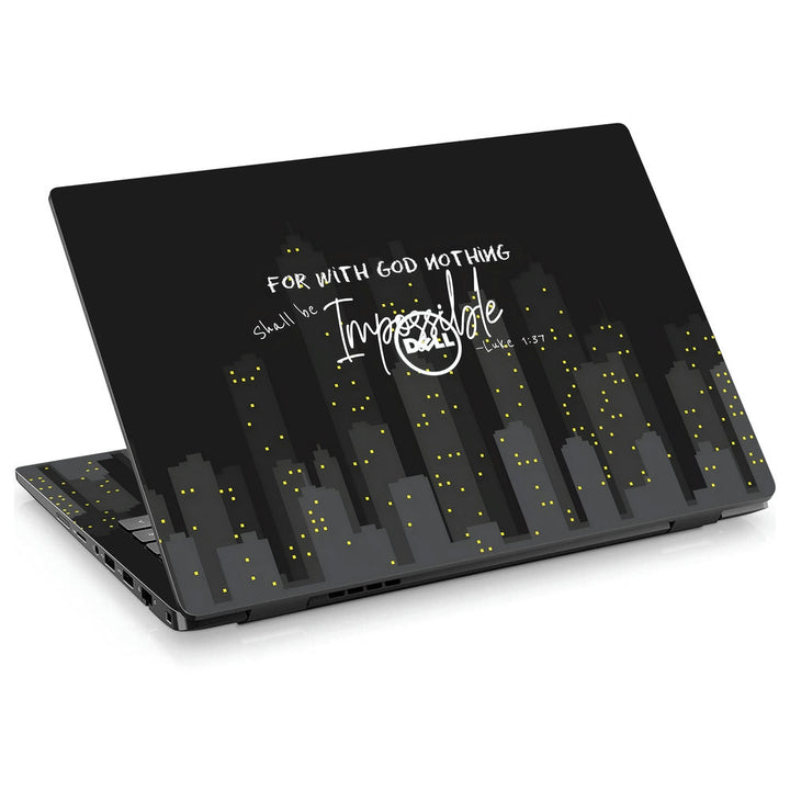 Dell Laptop Skin - With God Inspiration