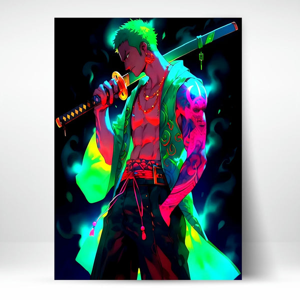 Metal Poster - One Piece Roronoa Zoro OP50