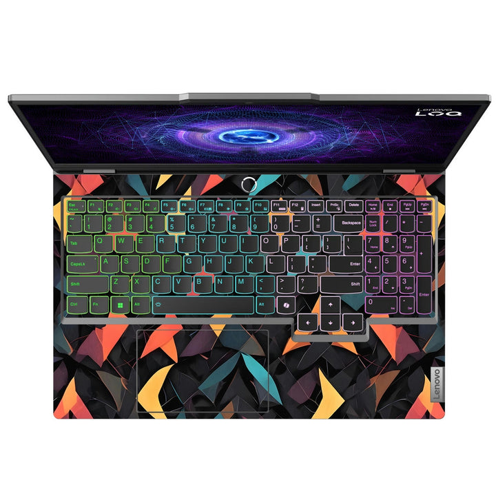 Lenovo LOQ Laptop Skin - Geometric Vibrant Shapes Pattern