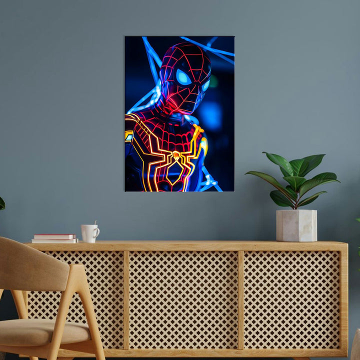 Metal Poster - Superhero Spiderman SM04