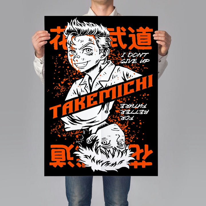 Self Adhesive Textured Vinyl Poster Tokyo Revenger