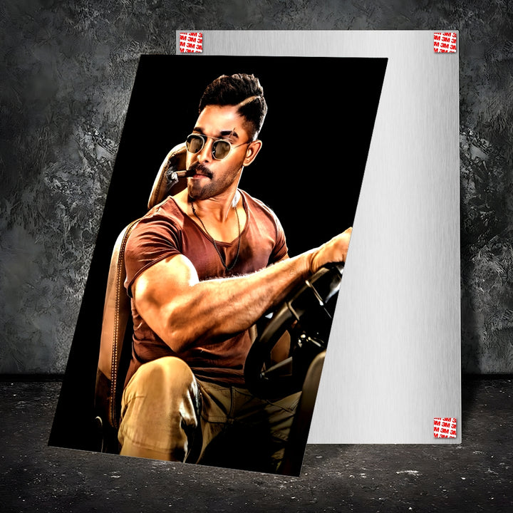 Metal Poster - Allu Arjun AA05