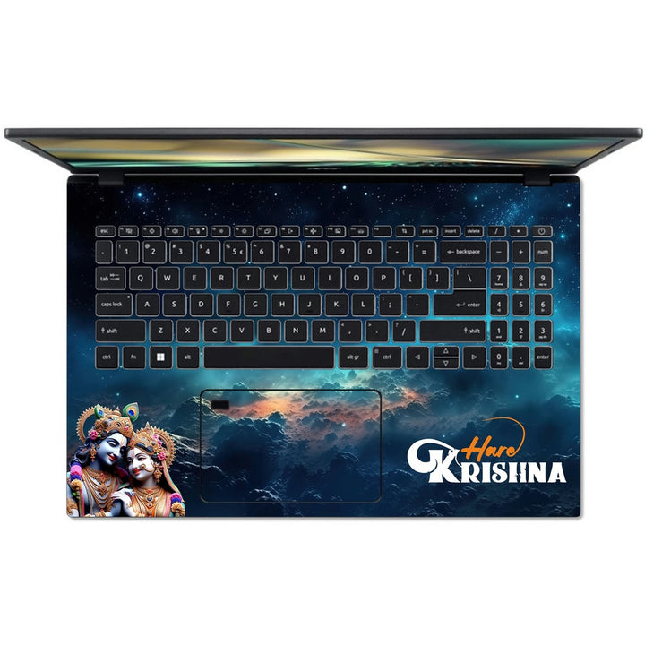 Acer Laptop Skin - Hare Krishna Universe