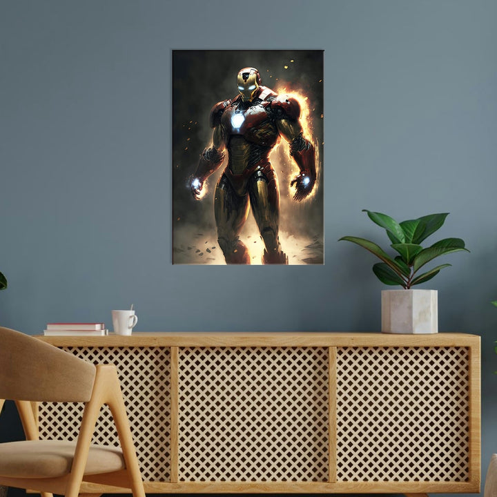 Metal Poster - Superhero Iron Man IM15