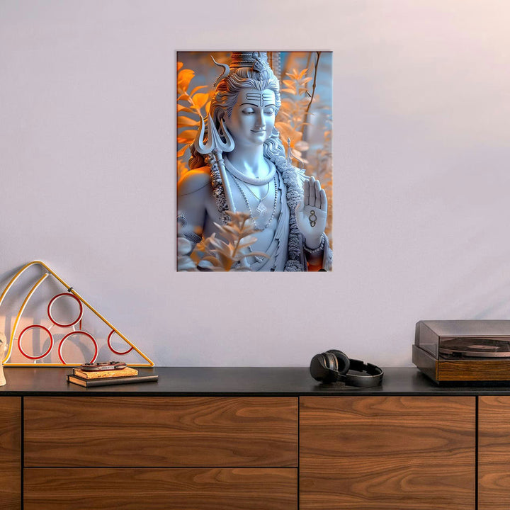 Metal Poster - Lord Shiva LS03