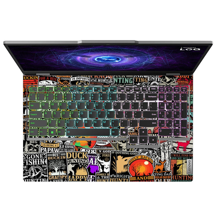 Lenovo LOQ Laptop Skin - Hunting Sticker Bomb DS2