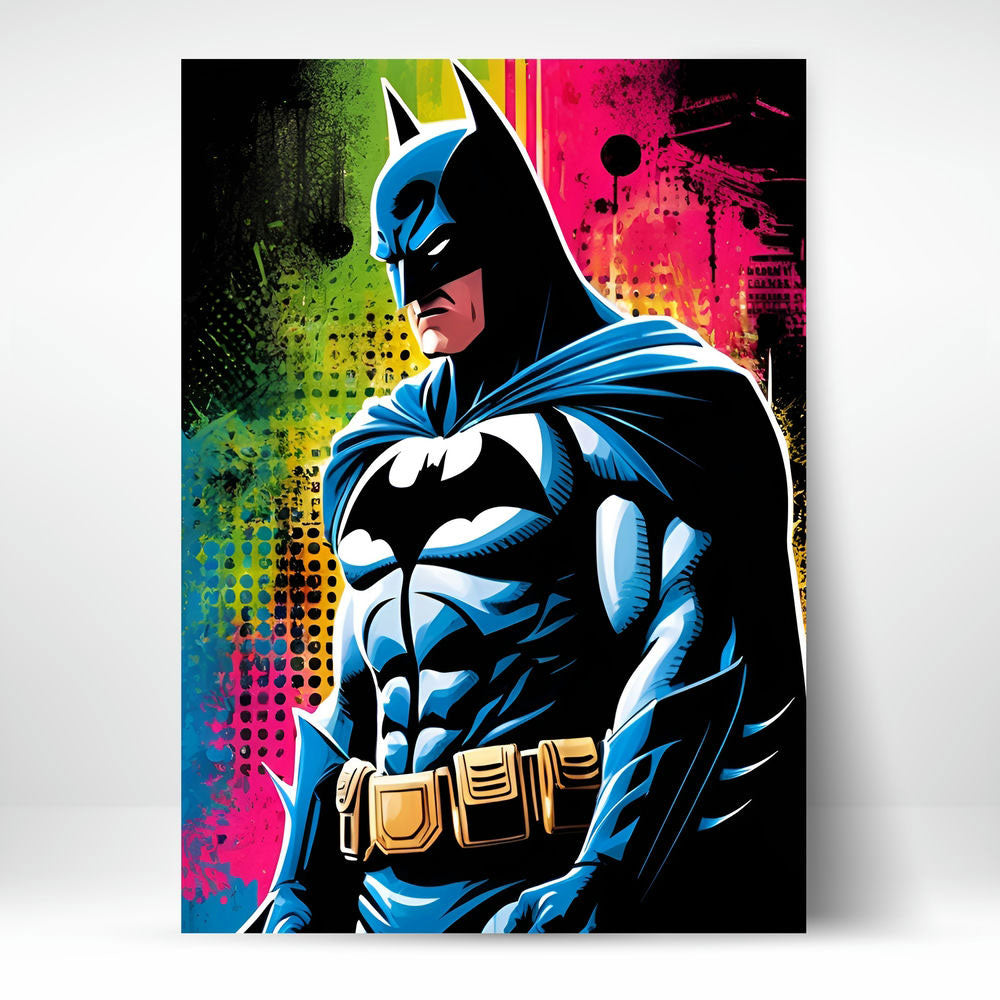 High-Quality Metal Posters - Superheroes Batman BAT10 | Vibrant Colors ...