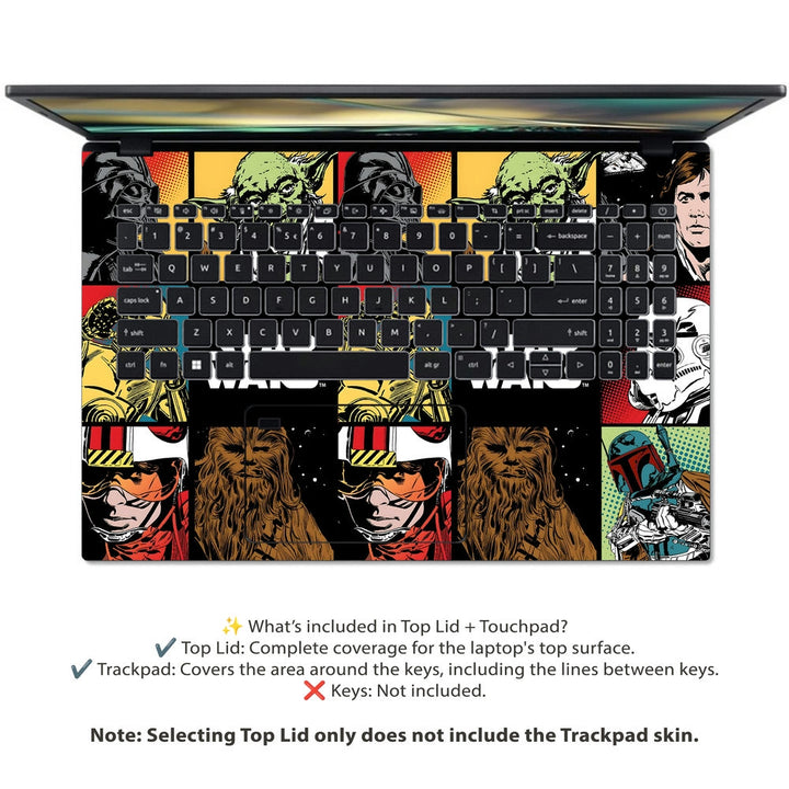 Acer Laptop Skin - Star Wars Legends