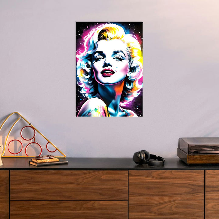 Metal Poster - Neon Monroe