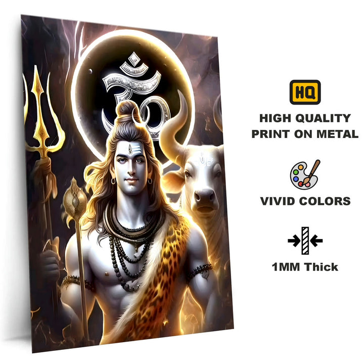 Metal Poster - Lord Shiva LS15