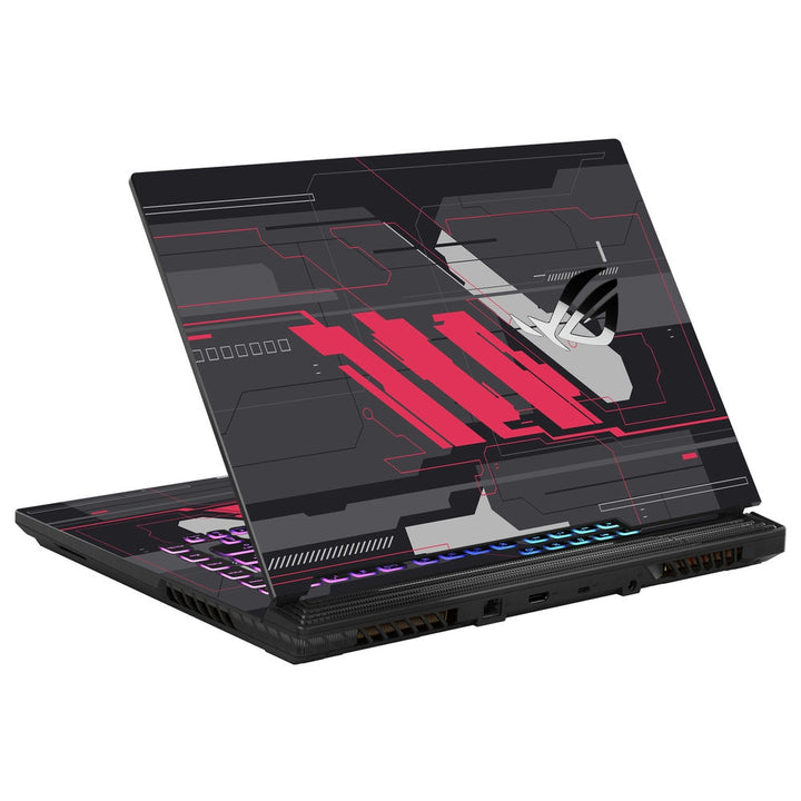 Asus Laptop Skin - Crimson Circuit