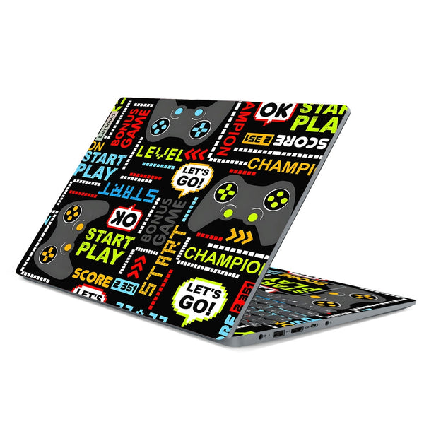 Lenovo Laptop Skin - Retro Gaming Fun