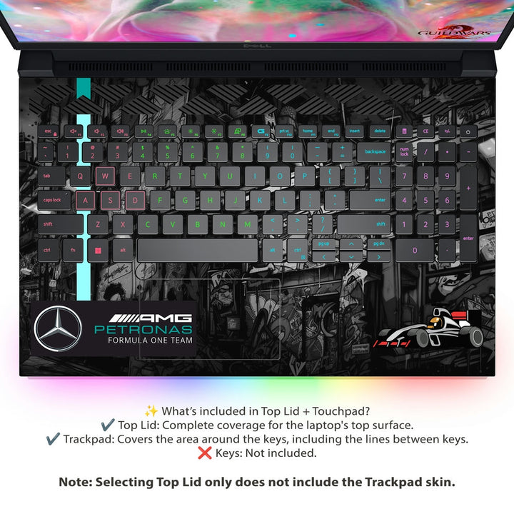 Dell Laptop Skin - Formula One FO10