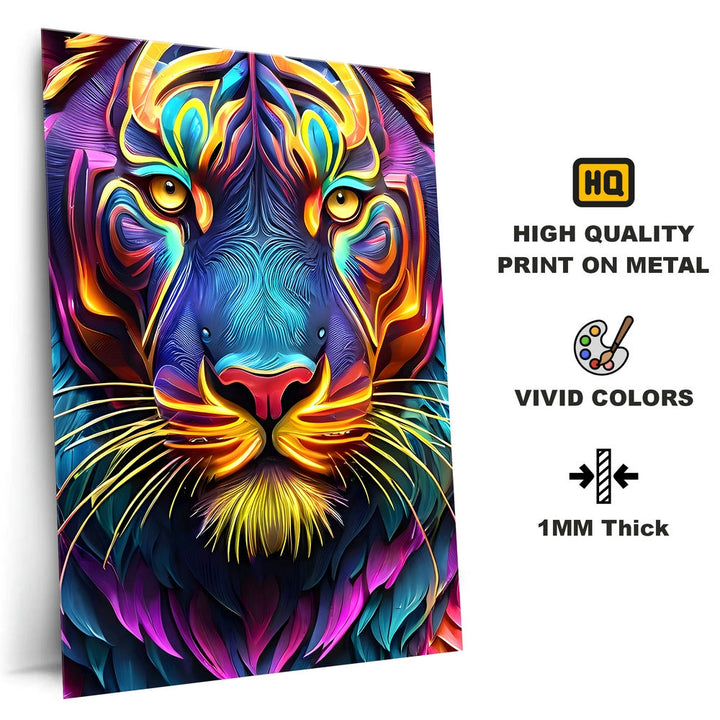 Metal Poster - Wildlife Tiger TG02