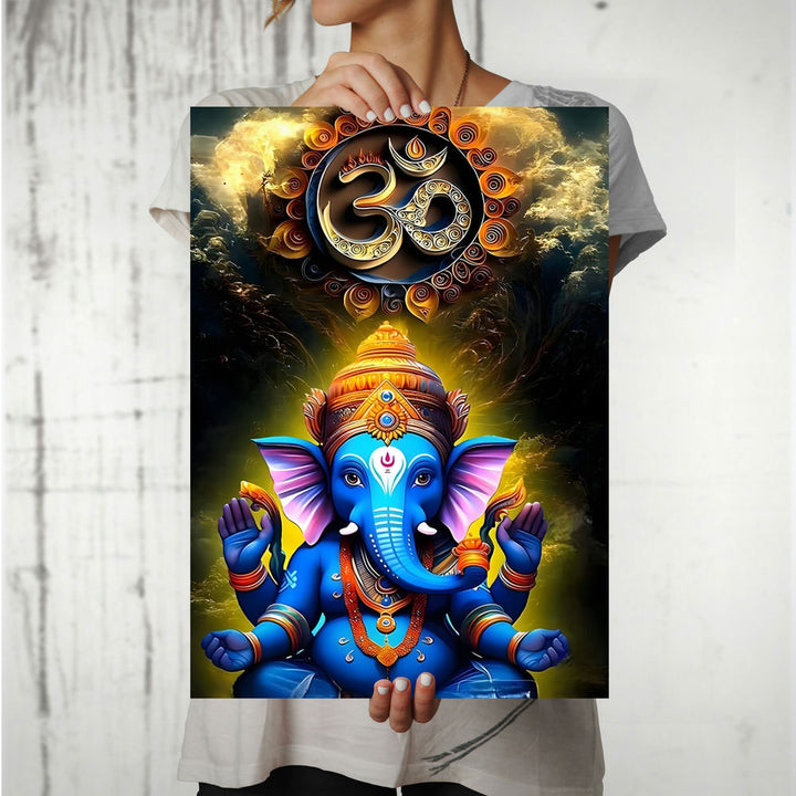 Metal Poster - Lord Ganesh LG01