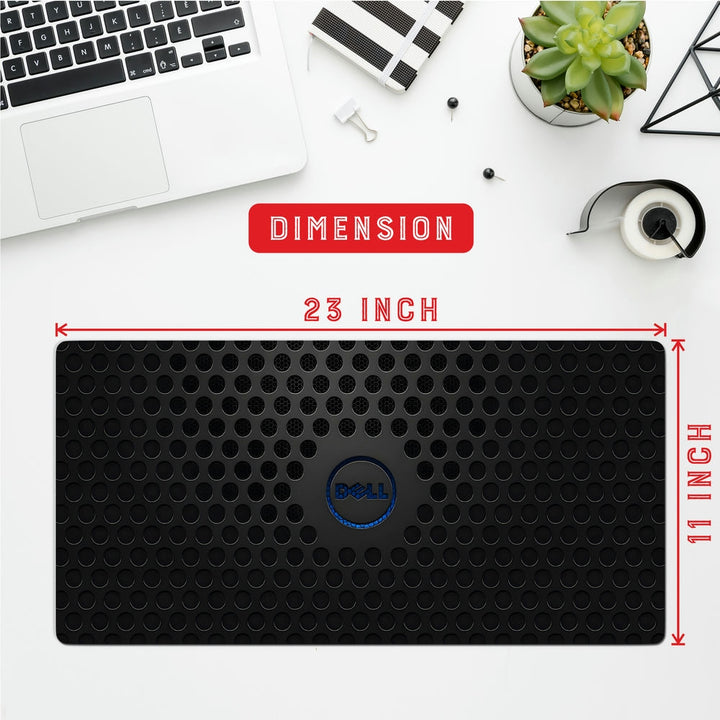 Anti-Slip Desk Mat Gaming Mouse Pad - Dell Hexagonal Pattern