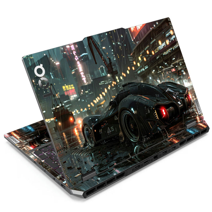 Laptop Skin - Futuristic Street Racer