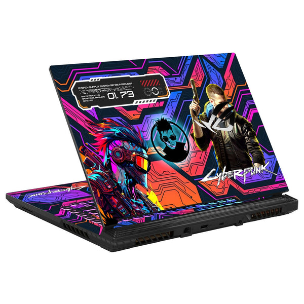 Asus Laptop Skin - Cyberpunk Digital Vortex